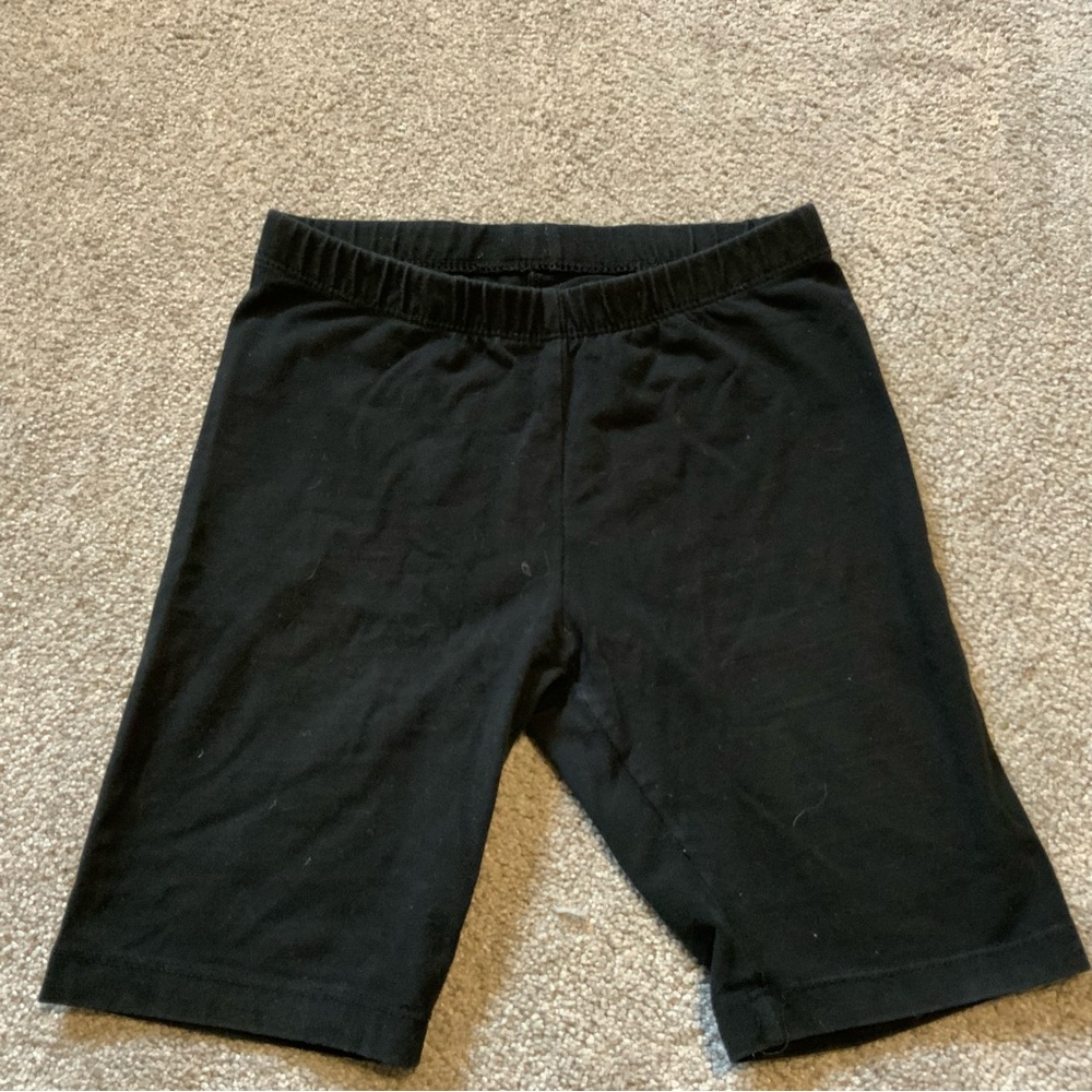 Girl’s Bike Shorts in Black
